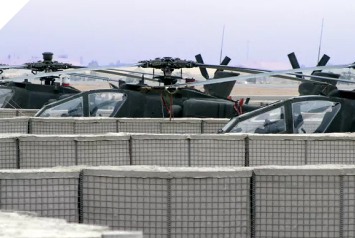 military barrier