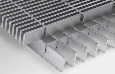 Dovetail Pressure Locked Steel Grating