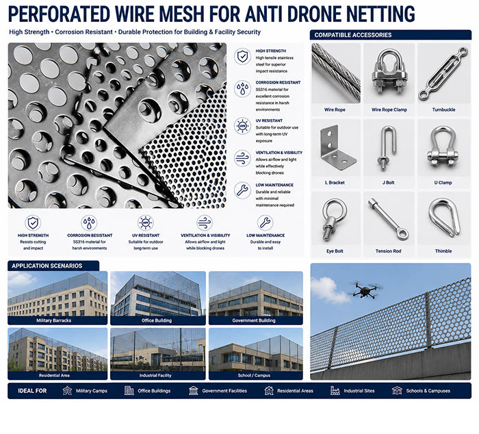 Perforated Wire Mesh