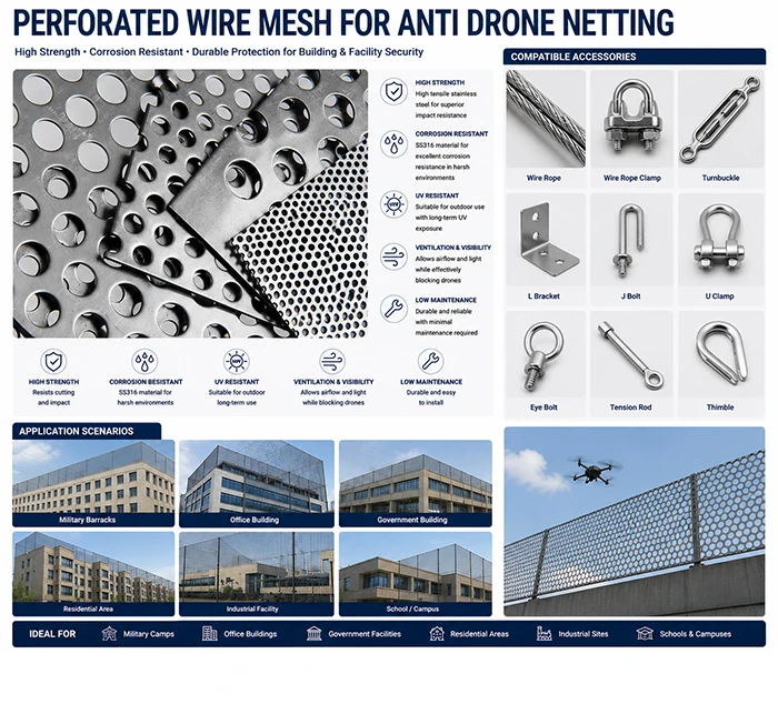 Perforated Wire Mesh