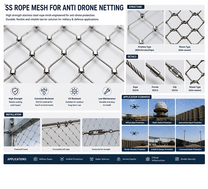 Stainless Steel Rope Mesh