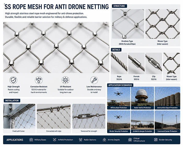 Stainless Steel Rope Mesh