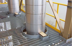Pipe Rack & Equipment Support Grating