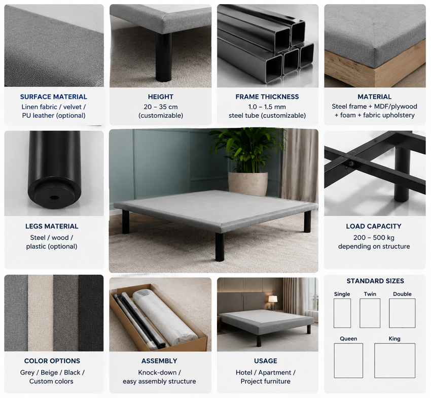Upholstered Bed Frame