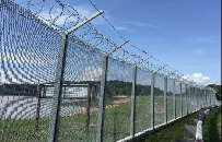 Hot-Dip Galvanized Prison Fence