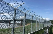 Hot-Dip Galvanized Prison Fence
