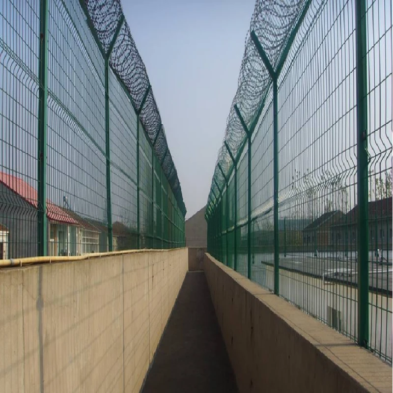 Welded Mesh Prison Fence System 