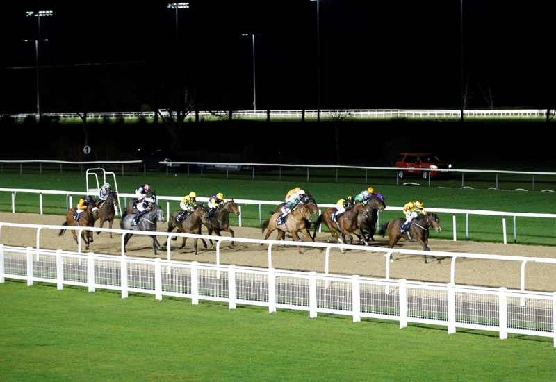 Horse racing tracks