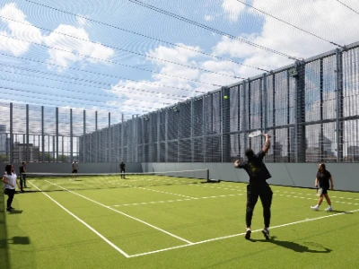 Tennis Court Fencing 