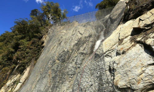 Mountain Slope Stabilization