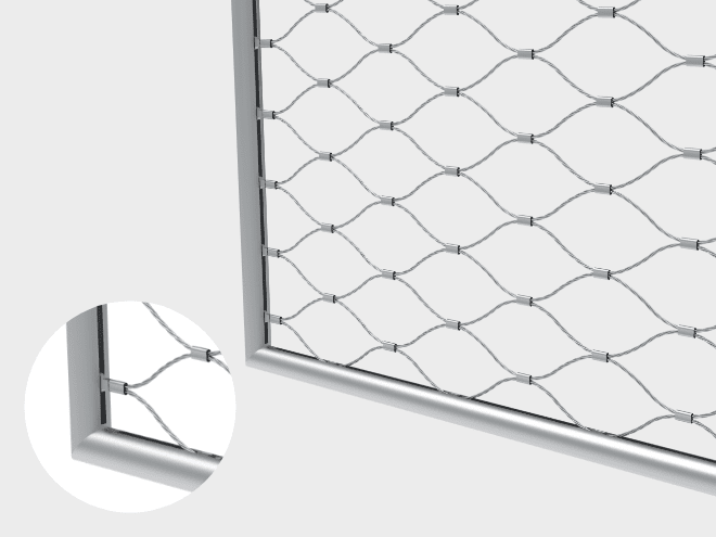 Slotted Round Tube Frame