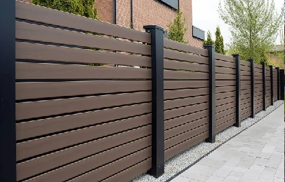 WPC Slatted Fence
