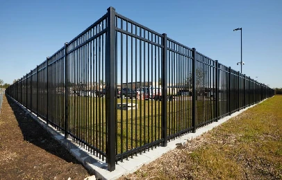 Commercial Aluminum Fence for Schools & Public Facilities