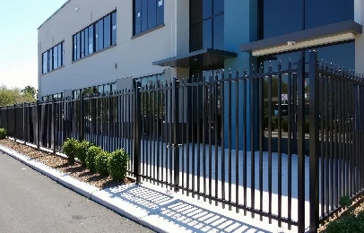 Commercial Aluminum Fence for Office Buildings